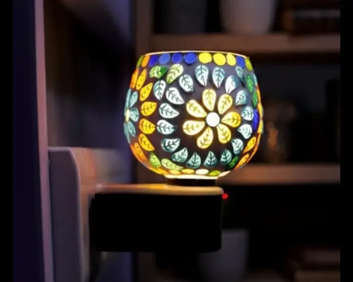 Mosaic Electric Kapoor Dani and Aroma Lamp