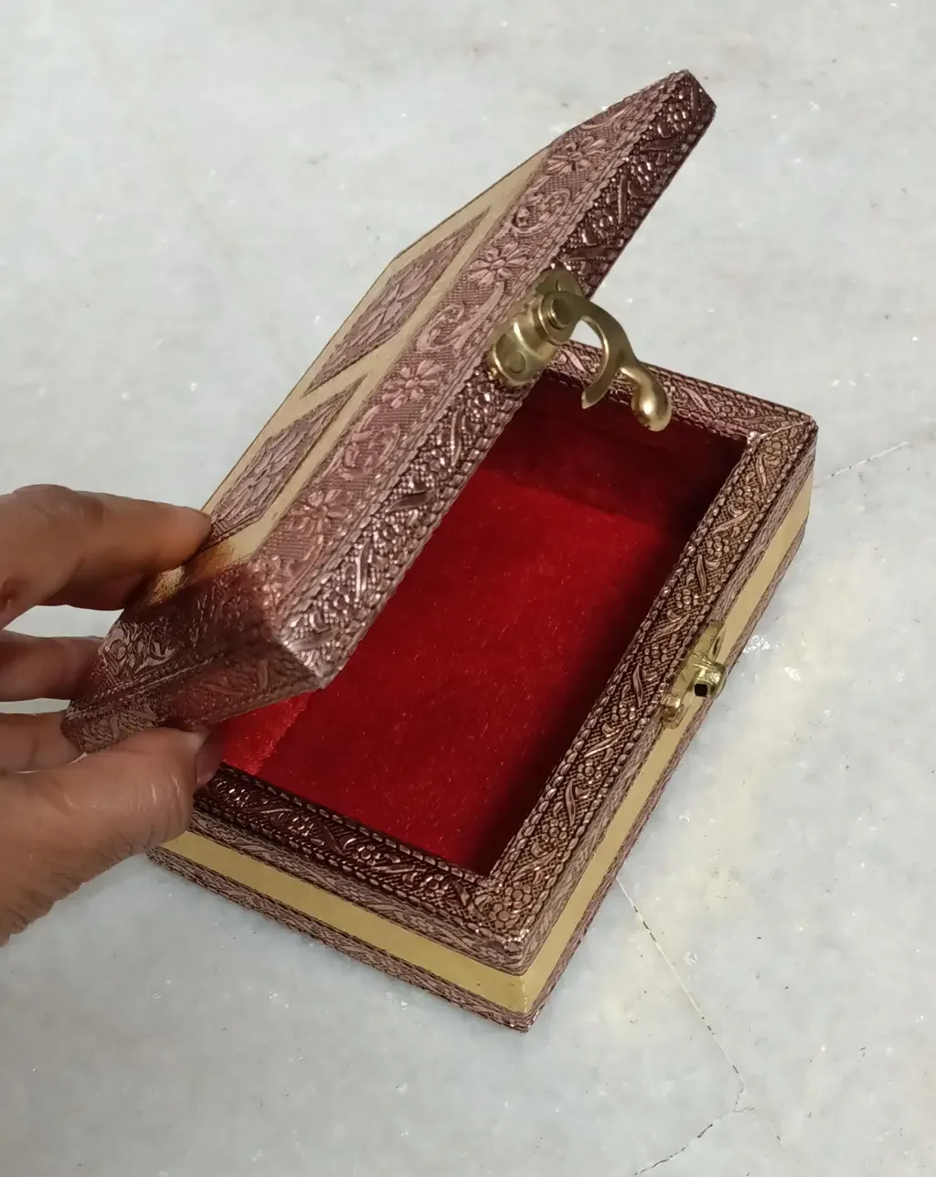 Wooden Jewellery & Keepsake Box, view 2